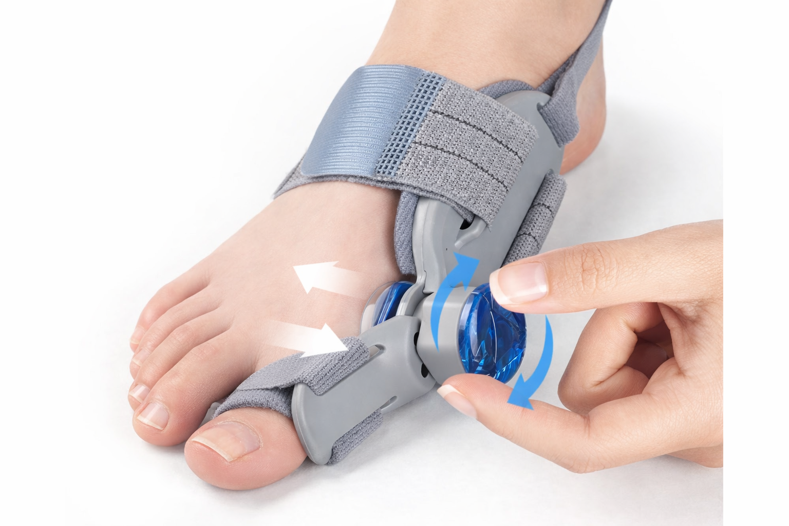 Adjustable Big Toe Alignment Support for Men & Women – Comfortable Toe Positioning Brace