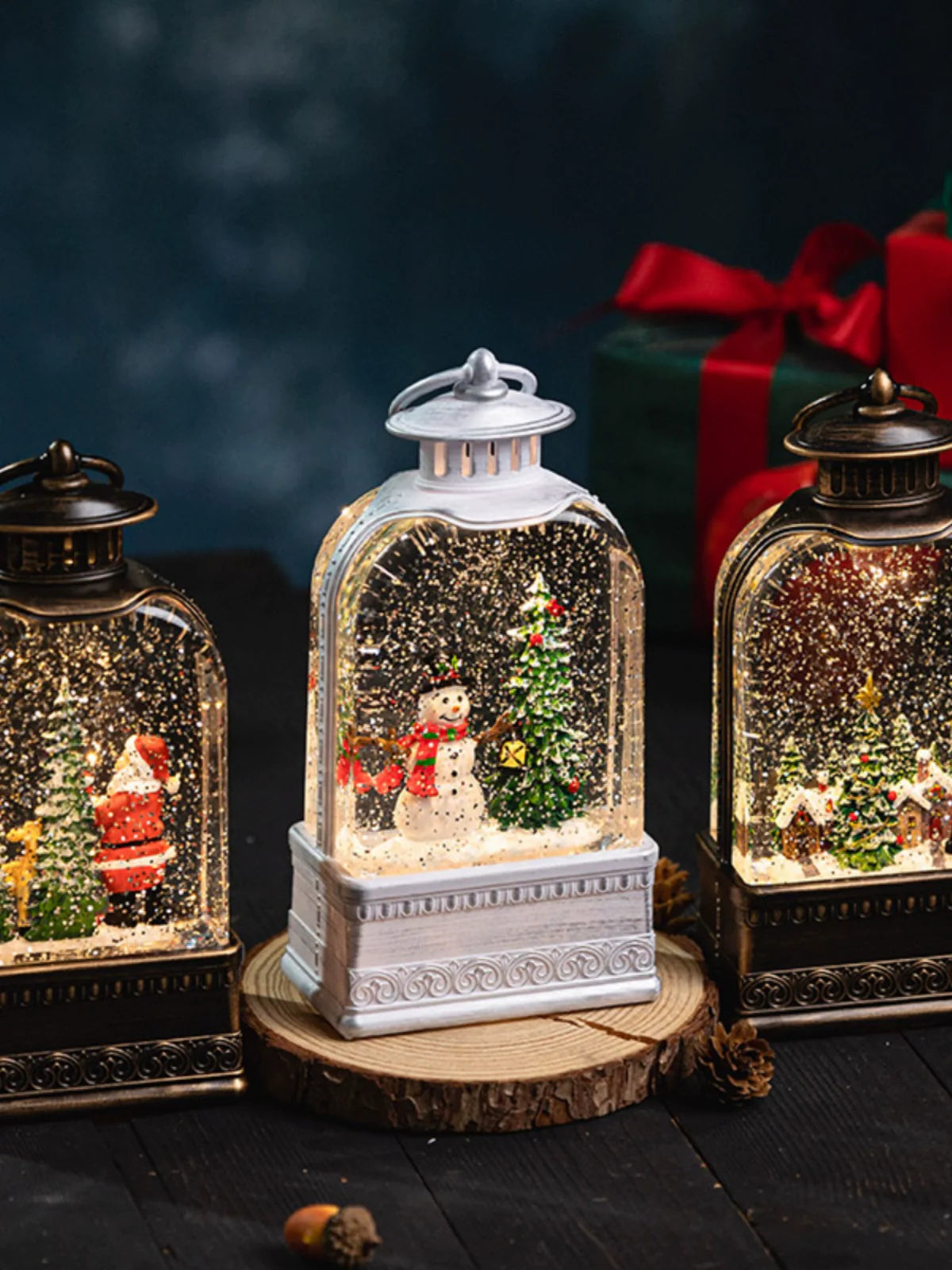 Christmas Decoration Scene Layout