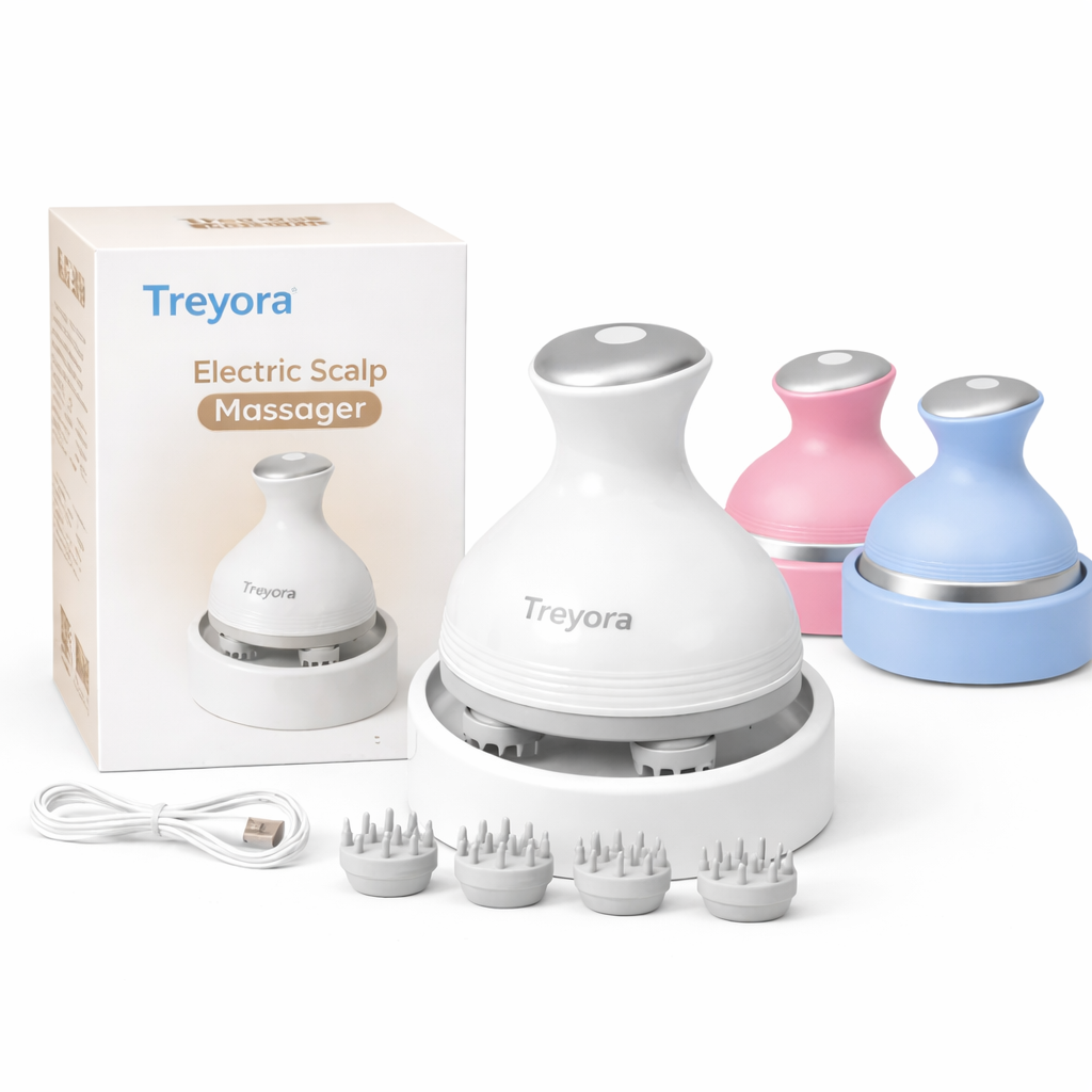 Electric Scalp Massager for Relaxation and Daily Scalp Care