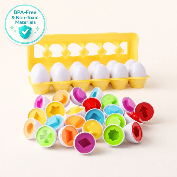Montessori Geometric Eggs Set