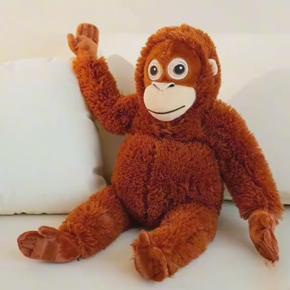 Punch Monkey™ Orangutan Plush – 26” Ultra-Soft Long Arm