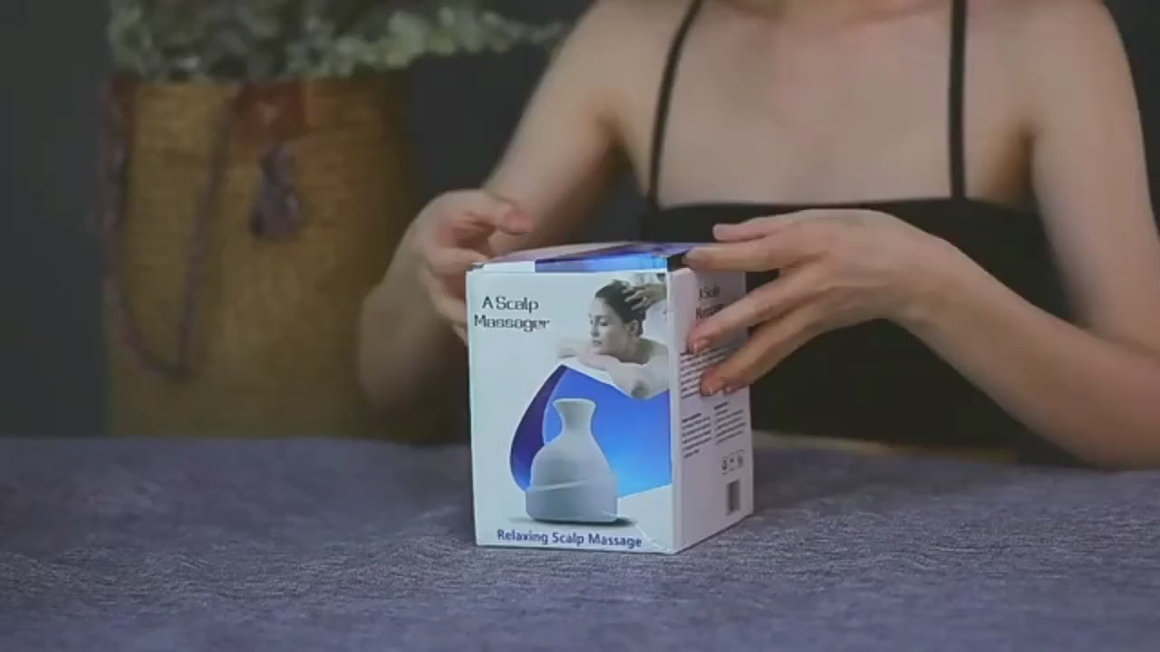 Electric Scalp Massager for Relaxation and Daily Scalp Care