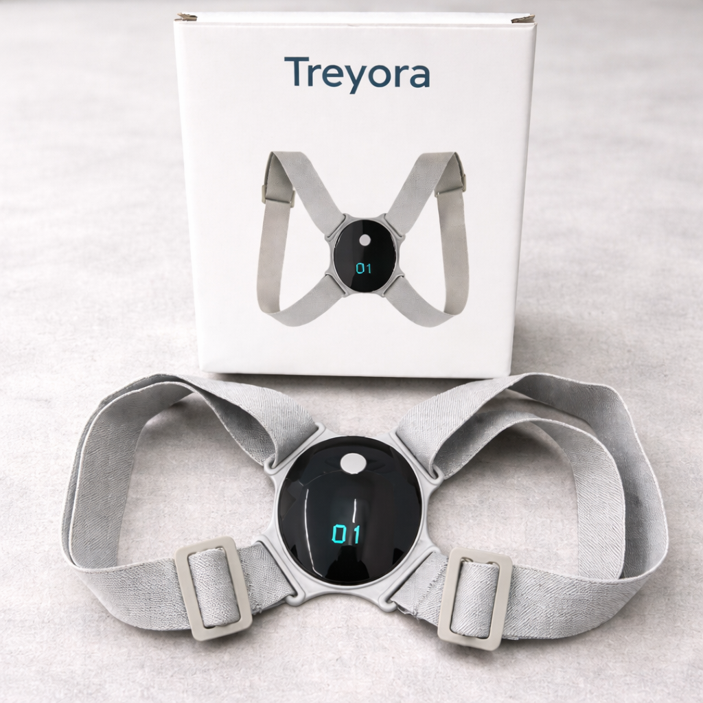 Smart Posture Corrector with Vibration Reminder – Adjustable & Lightweight
